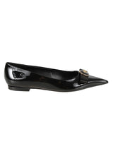 Versace Gianni Ribbon Ballerinas - Women