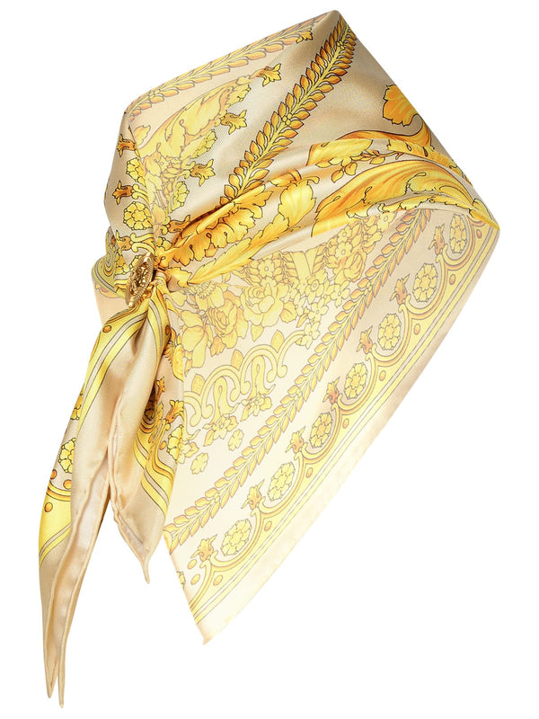 Versace Two-tone Silk Scarf - Men