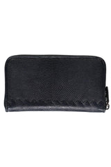 Bottega Veneta Leather Zip-around Wallet - Men - Piano Luigi