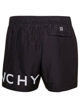 Givenchy Plage Branding Print Short Swimwear - Men