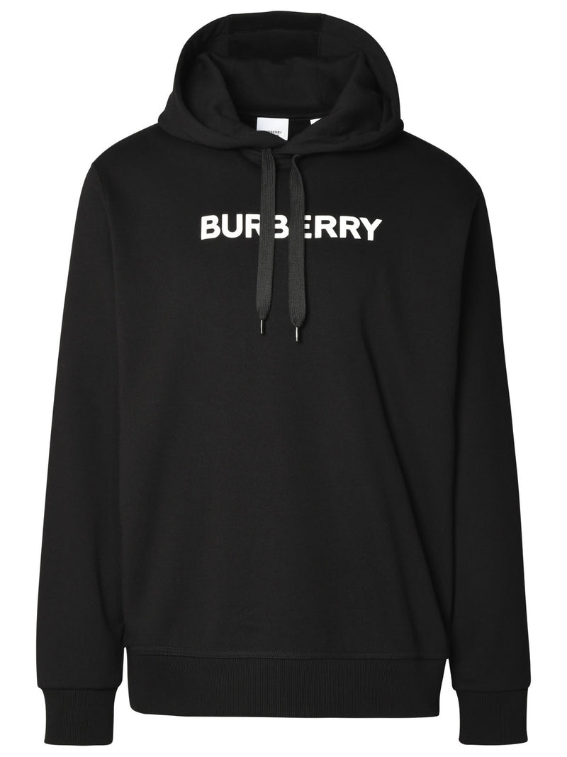 Burberry Black Cotton Sweatshirt - Men