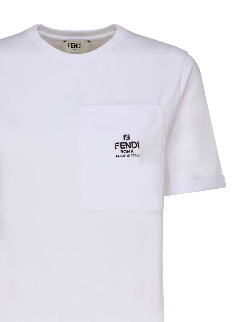 Fendi Cotton Logo T-shirt - Men