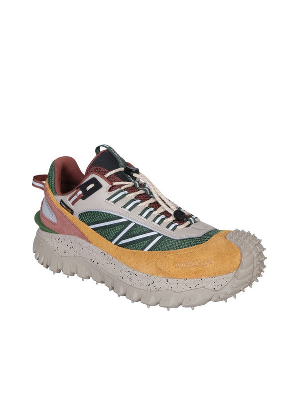 Moncler Trailgrip Grx Low Green Sneakers - Men