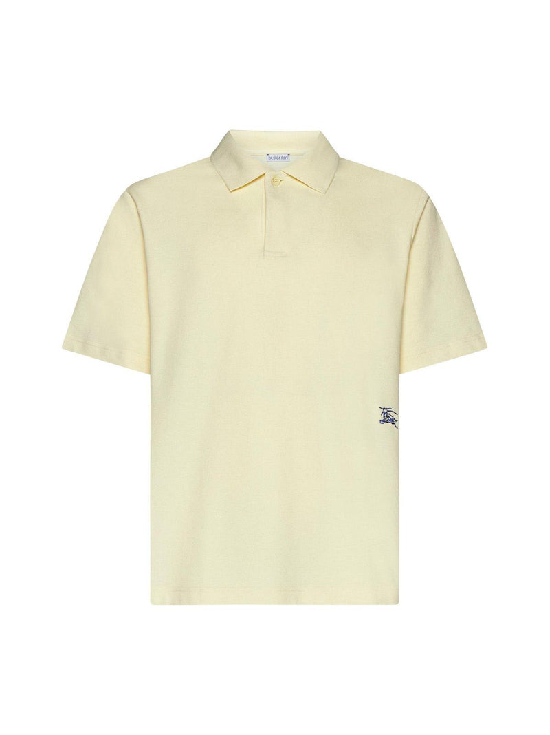 Burberry Logo Embroidered Polo Shirt - Men