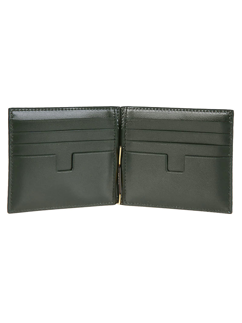 Tom Ford Printed Alligator Money Clip Wallet - Men