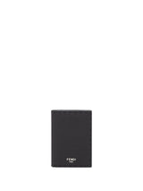 Fendi Black Leather Card Holder - Men