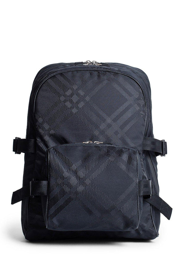 Burberry Check-printed Jacquard Zipped Backpack - Men