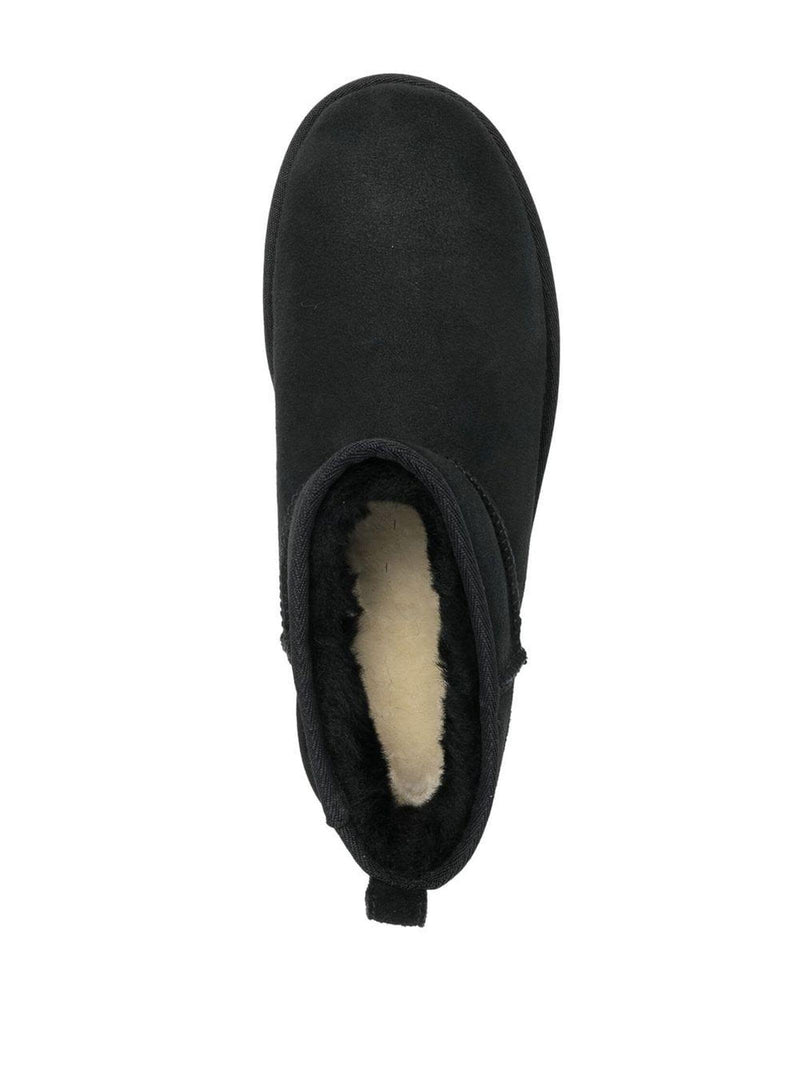 UGG Black Ultra Mini Suede Boots - Men - Piano Luigi