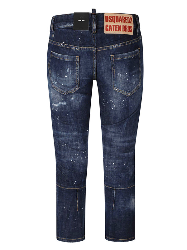 Dsquared2 Fitted Cropped Jeans - Women