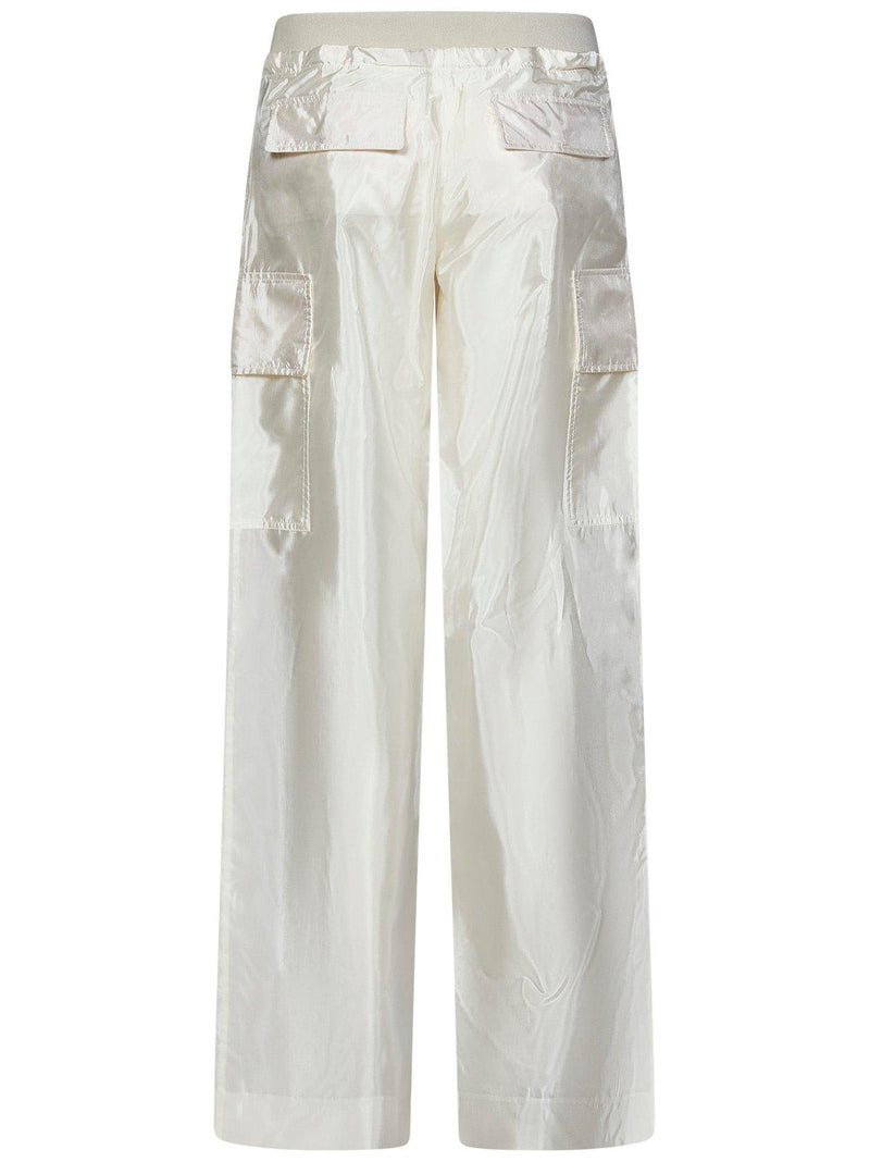 Palm Angels High-shine Satin Parachute Trousers - Women