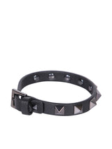 Valentino Rockstud Black/silver Bracelet - Men