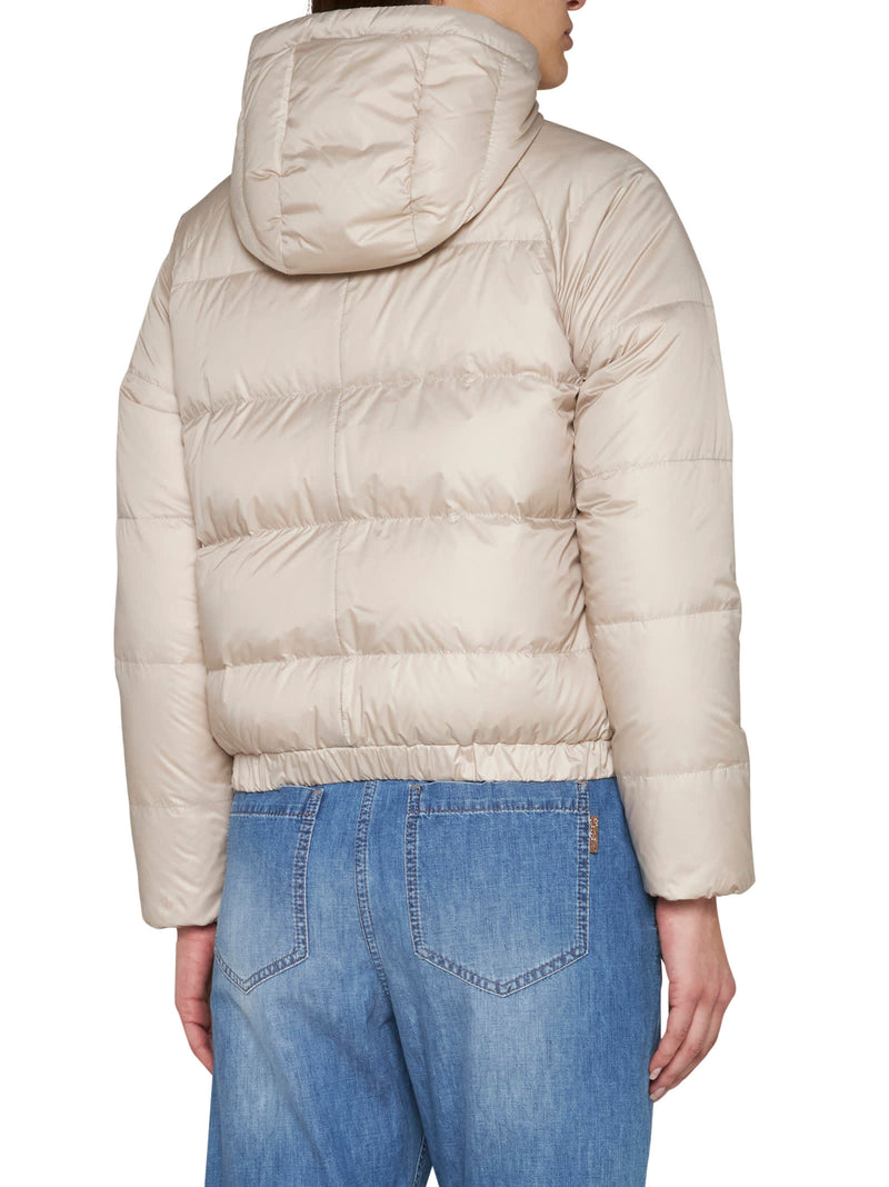 Brunello Cucinelli Down Jacket With Hood - Women