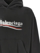 Balenciaga Logo Printed Hoodie - Men