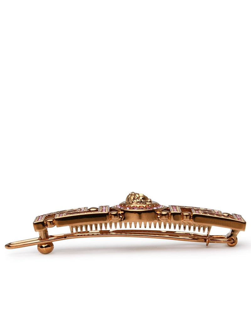 Versace Gold Brass Hair Clip - Women