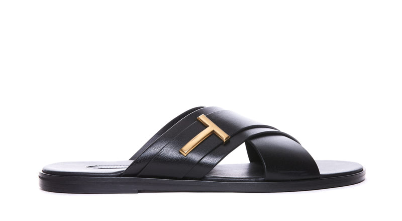 Tom Ford Leather Sandals - Men