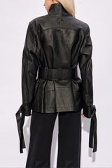 Off-White Leather Jacket - Women