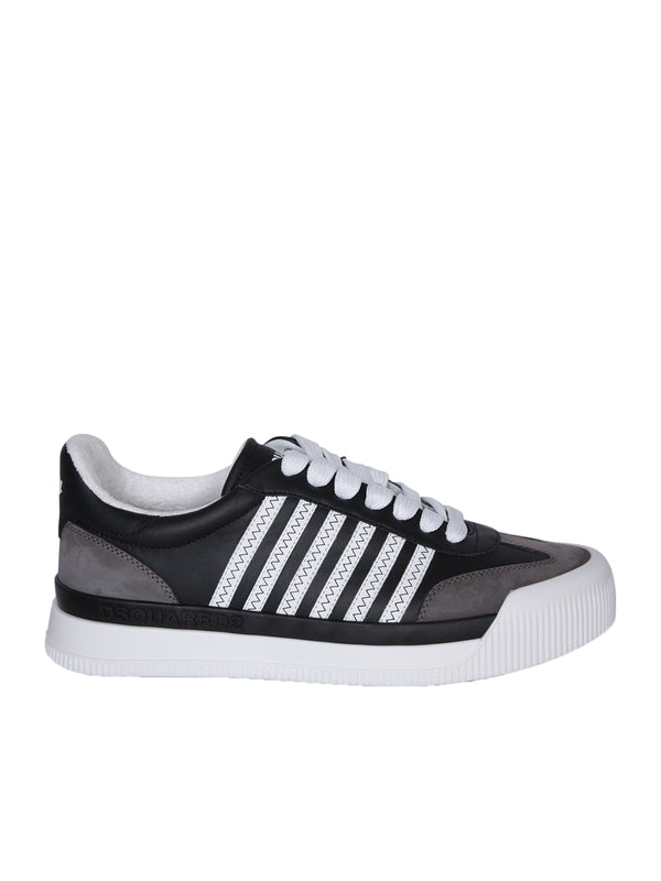 Dsquared2 New Jersey Black/white Sneakers - Men