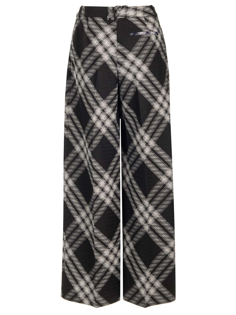 Burberry Wide Leg Trousers - Women