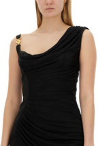 Versace Medusa 95 Mini Draped Dress - Women