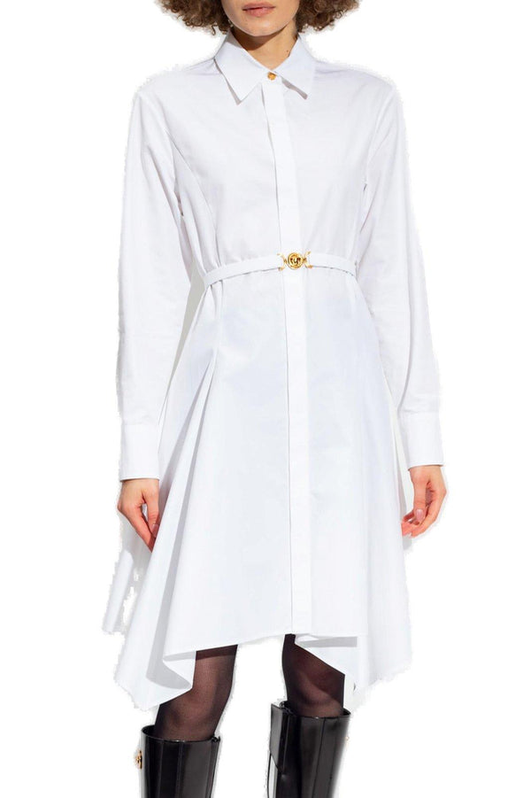 Versace Long-sleeved Shirt Dress - Women