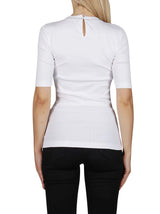 Brunello Cucinelli Embellished Collar T-shirt - Women