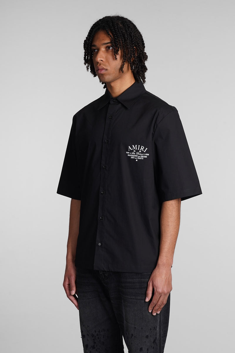 AMIRI Shirt In Black Cotton - Men