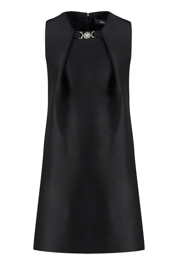 Versace Wool And Silk Mini Dress - Women