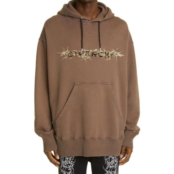 Givenchy Logo Hooded Sweatshirt - Men - Piano Luigi