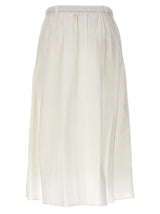 Brunello Cucinelli Cotton Blend Midi Skirt - Women