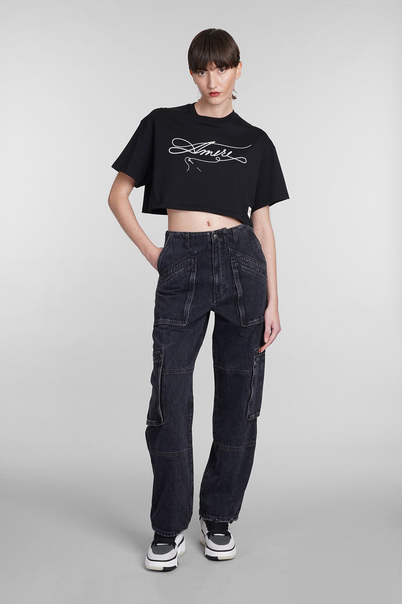 AMIRI T-shirt In Black Cotton - Women