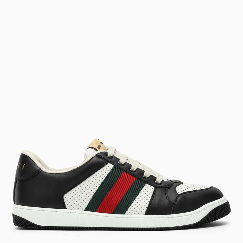 Gucci Screener Black\/white Trainer - Men