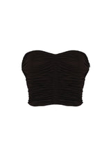 Saint Laurent Draped Crop Top - Women