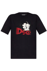 Dsquared2 X Betty Boop Sequin Embellished T-shirt - Women