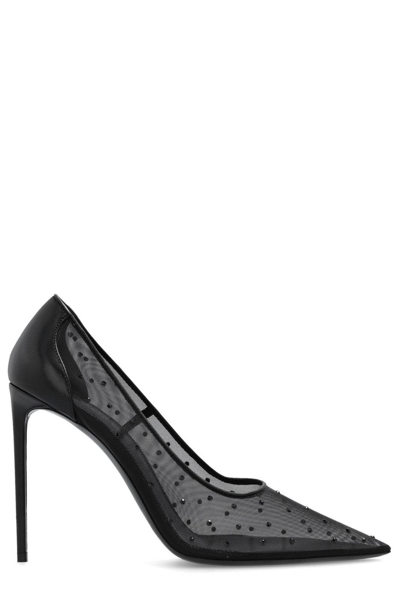 Saint Laurent Anja Pointed Toe Pumps - Women