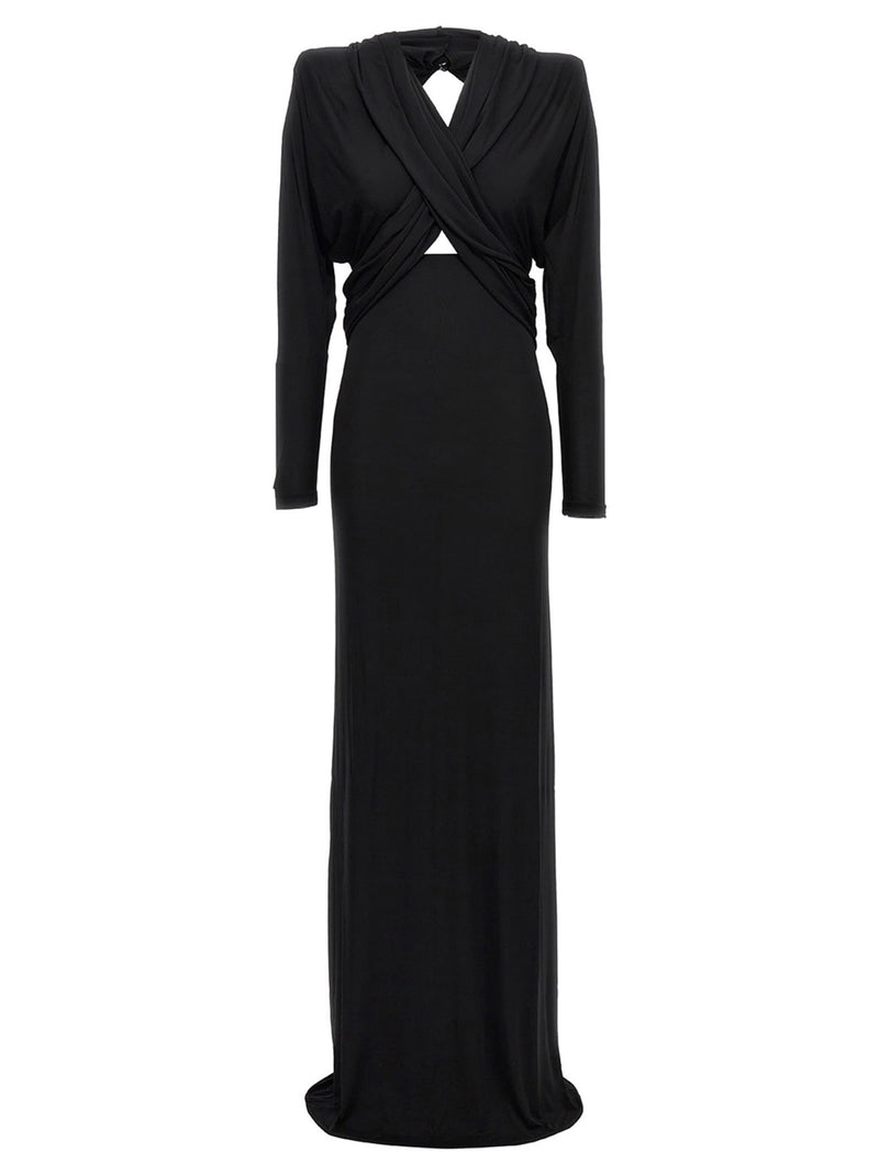 Saint Laurent Long Hooded Dress - Women