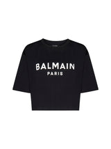 Balmain Cotton Crew-neck T-shirt - Women