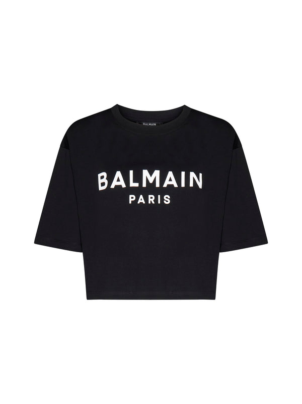 Balmain Cotton Crew-neck T-shirt - Women