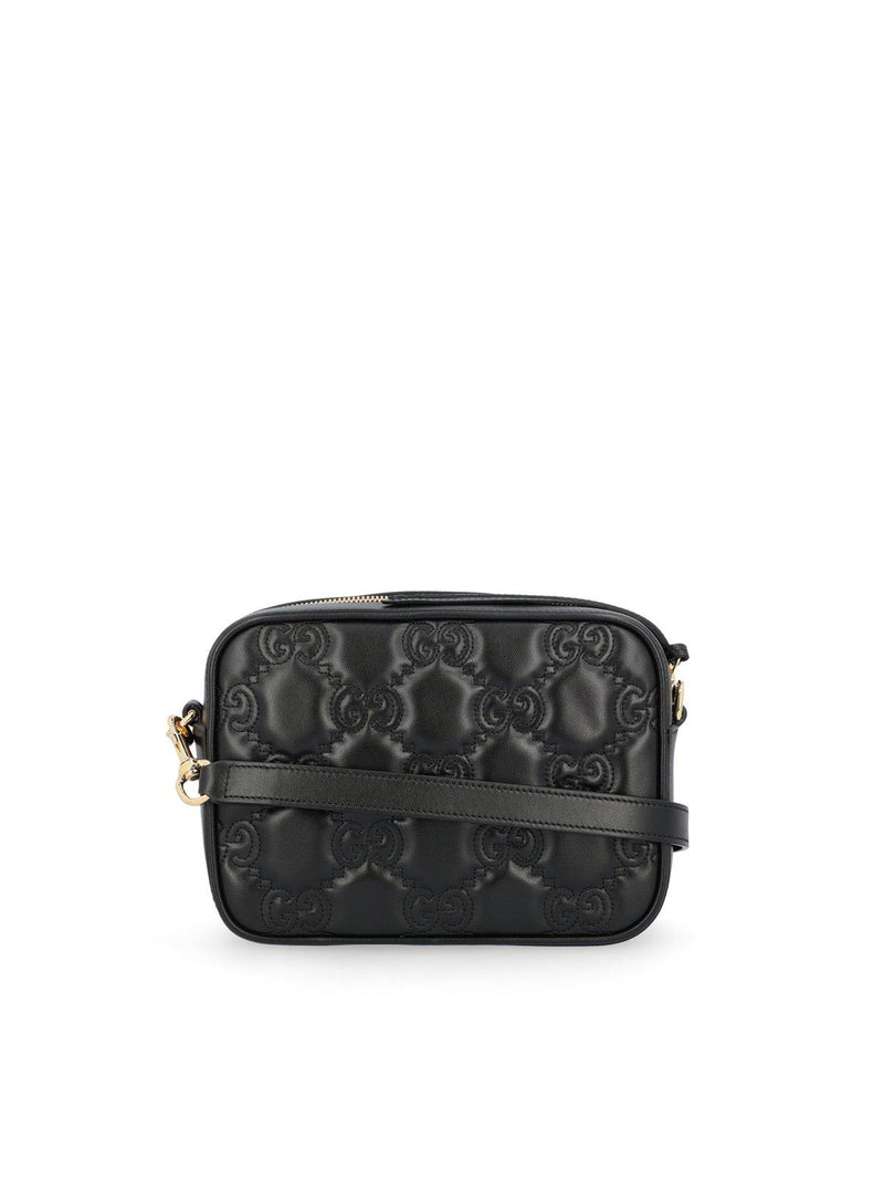 Gucci Gg-quilted Zipped Crossbody Bag - Women