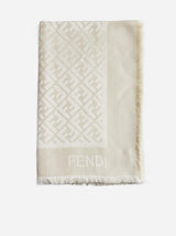 Fendi Ff Silk And Wool Shawl - Women