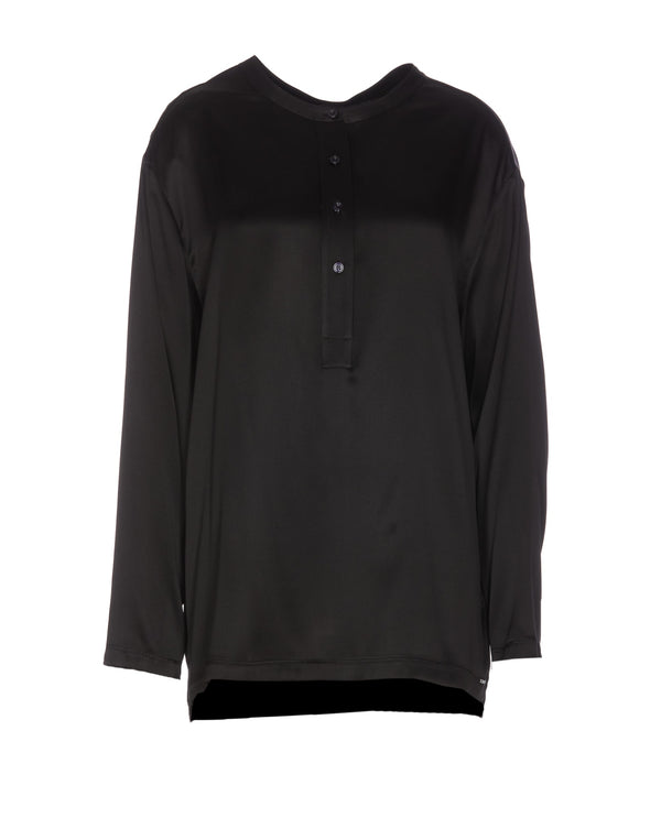 Tom Ford Satin Pajama Shirt - Women