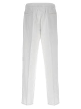 Brunello Cucinelli Cotton Drawstring Pants - Men - Piano Luigi