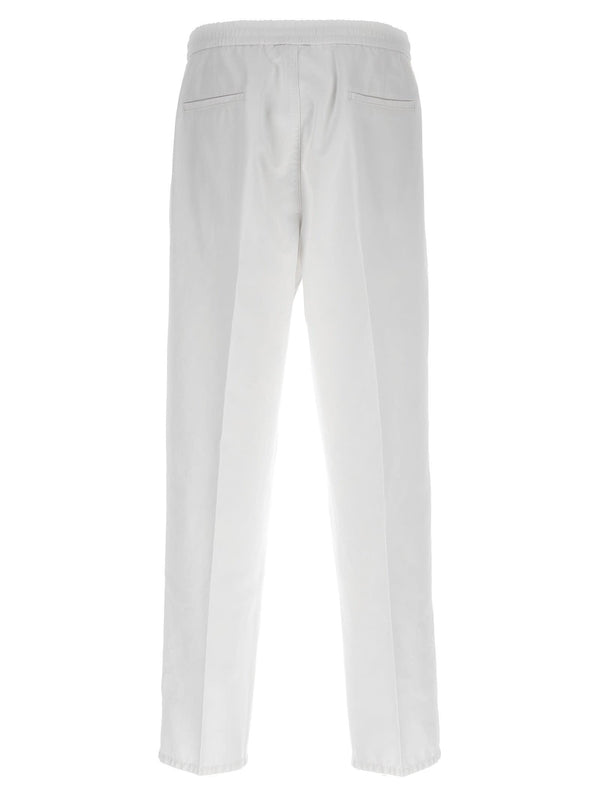 Brunello Cucinelli Cotton Drawstring Pants - Men - Piano Luigi