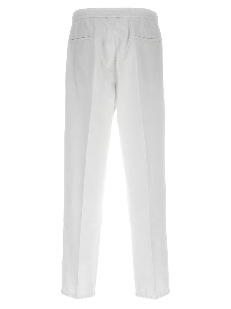 Brunello Cucinelli Cotton Drawstring Pants - Men - Piano Luigi