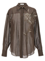 Brunello Cucinelli Embroidery Shirt - Women