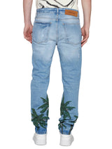 Palm Angels Palm Tree Print Jeans - Men