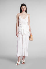 J.W. Anderson Dress In White Polyester - Women