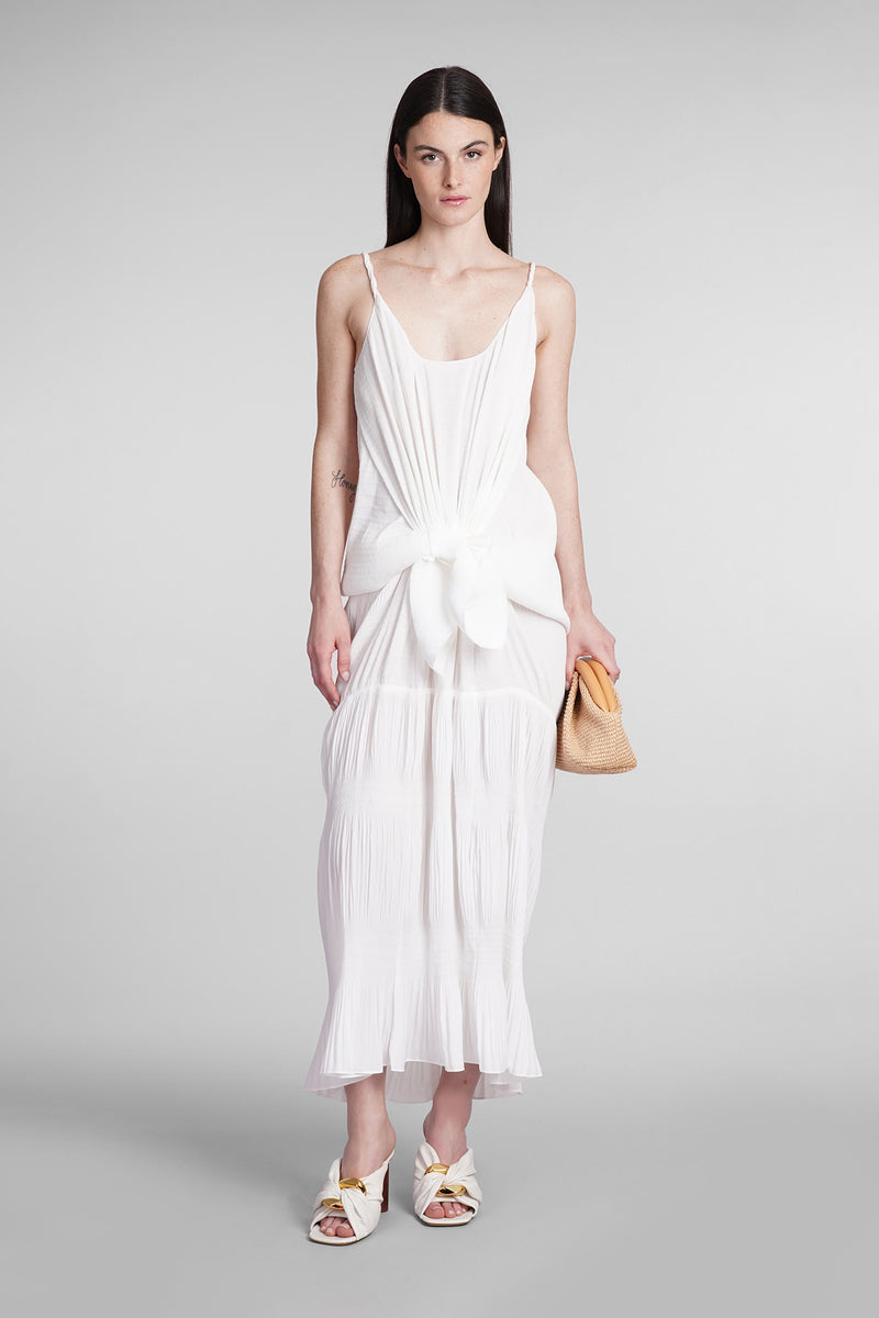 J.W. Anderson Dress In White Polyester - Women