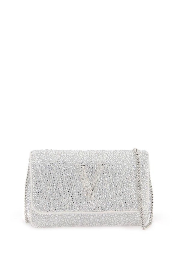 Versace Virtus Mini Bag With Crystals - Women