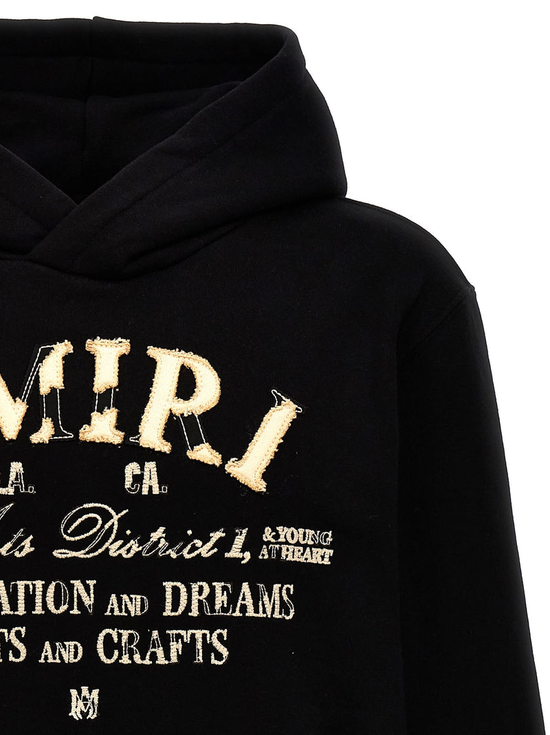 AMIRI distressed Arts District Hoodie - Men