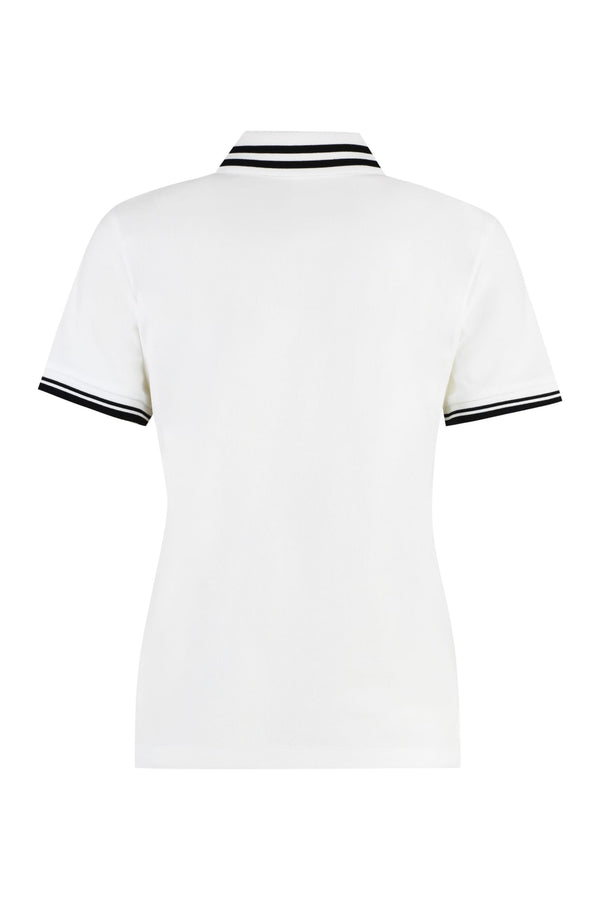 Moncler Cotton-piqué Polo Shirt - Women